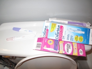 I took four at-home pregnancy tests on May 31, 2013 but was not entirely convinced by the evidence...